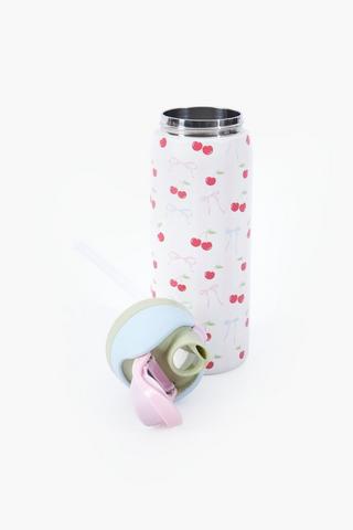 Cherry And Bows Water Bottle
