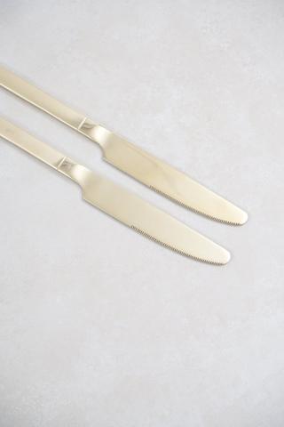 2 Pack 2 Tone Stainless Steel Knives
