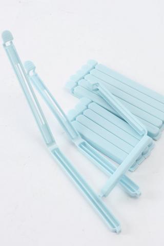 12 Piece Plastic Bag Clips