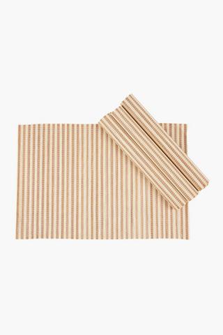 4 Pack Bamboo Placemats