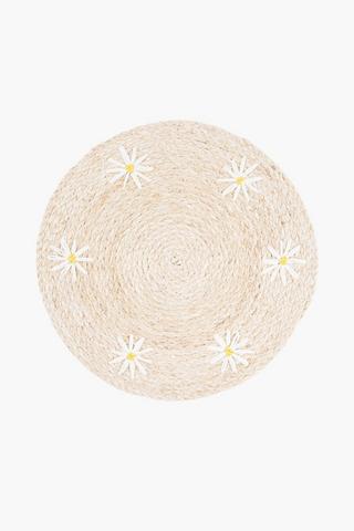 Daisy Seagrass Placemat