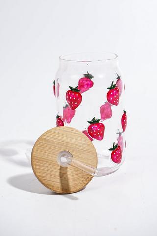 Strawberry Embossed Sippy Cup