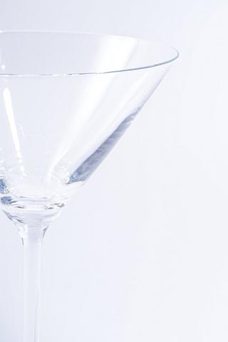Poppy Martini Glass