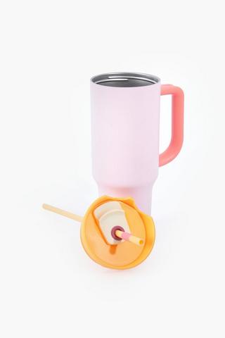 Warm Colour Block Sippy Cup
