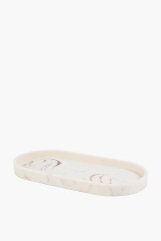 Polyresin Marble Tray