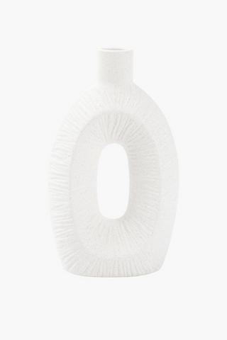 Scratch Donut Vase, 20x34cm
