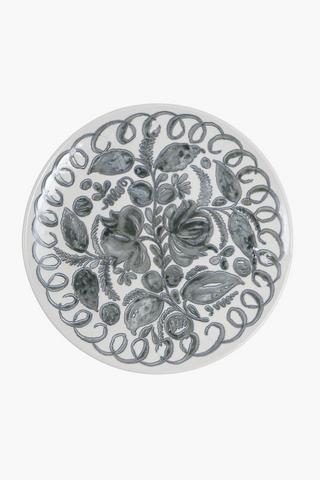 Terra Floral Dinner Plate