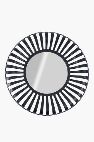 Round Spiral Mirror, 56cm