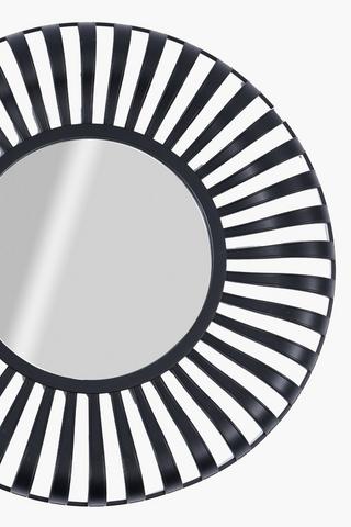 Round Spiral Mirror, 56cm