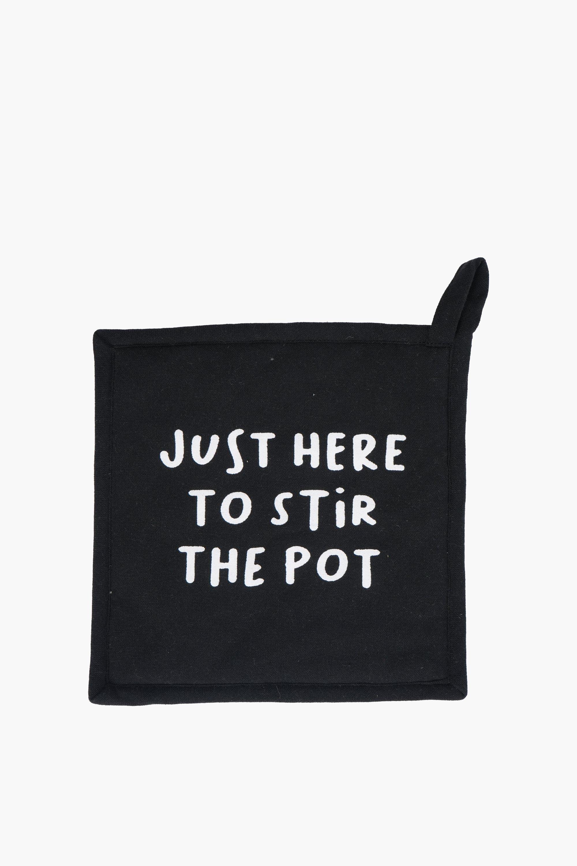 Script Pot Holder