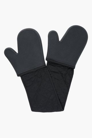 Double Silicone Oven Glove