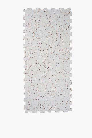 10 Pack Foam Terrazzo Floor Tile, 30x30cm