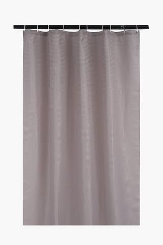 Jacquard Dotted Shower Curtain