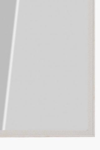 Rectangle Fabric Border Mirror, 50x70cm