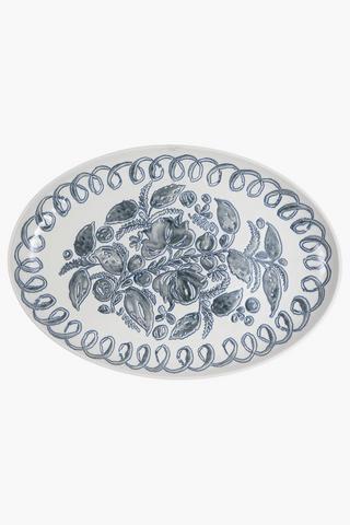 Terra Floral Platter