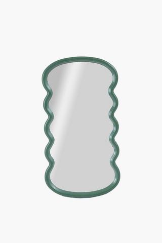 Organic Plastic Mirror, 30x55cm