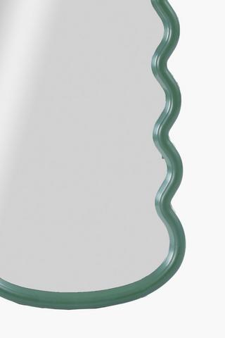 Organic Plastic Mirror, 30x55cm