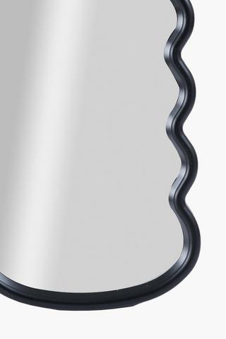 Organic Plastic Mirror, 30x55cm