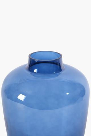 Bottle Glass Vase, 20x35cm