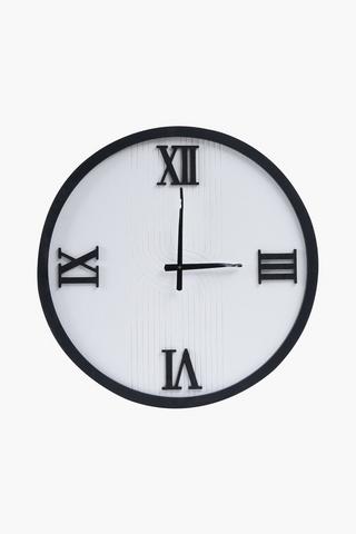 Roman Numerals Clock, 60cm