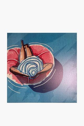 Printed Pool Canvas, 40x40cm