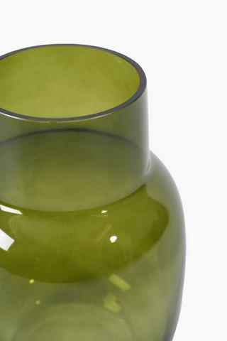 Ombre Glass Vase, 14.5x22.5cm