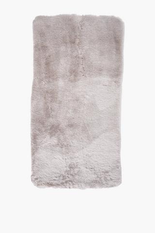 Cationic Faux Fur Bath Runner, 50x150cm