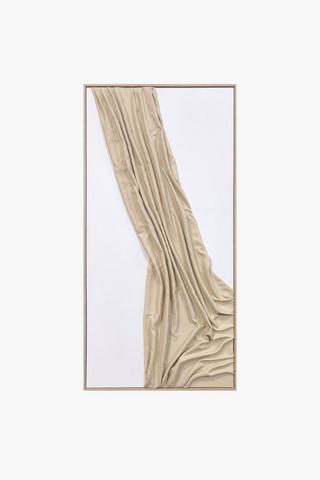 Textured Draped Canvas, 60x120cm