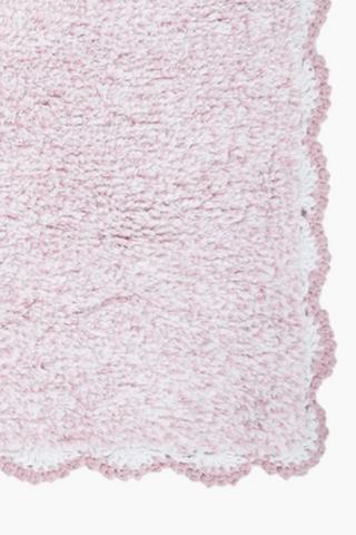 Mingle Crochet Bath Runner, 50x150cm