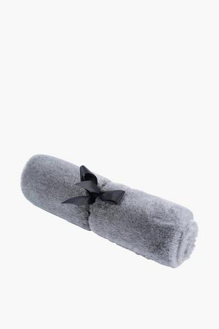 Cationic Faux Fur Bath Runner, 50x150cm