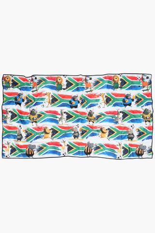 Soccer Beach Towel, 70x130cm