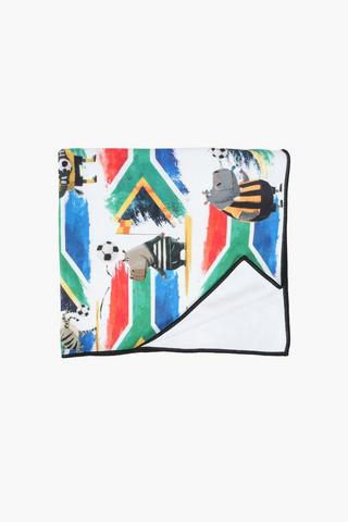 Soccer Beach Towel, 70x130cm