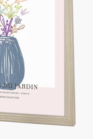 Framed Flower Vase Canvas, 30x40cm