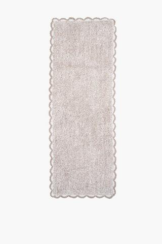 Mingle Crochet Bath Runner, 50x150cm