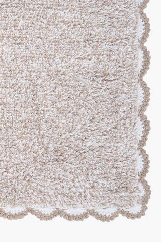 Mingle Crochet Bath Runner, 50x150cm