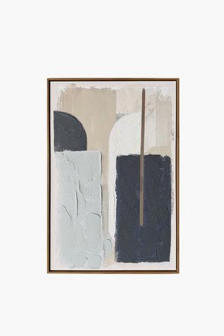 Abstract Shapes Canvas, 60x90cm