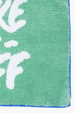 Cotton Tufted Shake It Off Bath Mat, 50x80cm