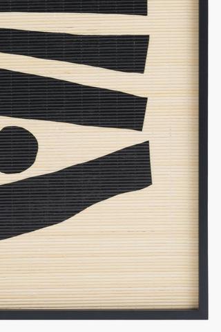 Textured Symbols Canvas, 50x70cm