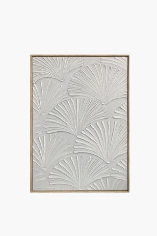 Textured Seashells Canvas, 70x100cm