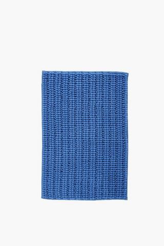 Micro Chenille Bobble Bath Mat Small, 40x60cm