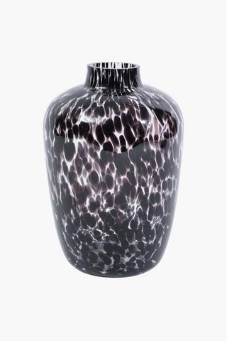 Speckle Glass Vase, 20x35cm