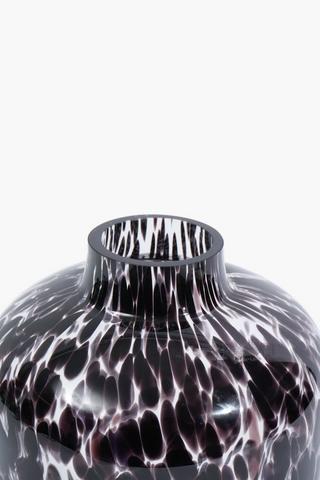 Speckle Glass Vase, 20x35cm