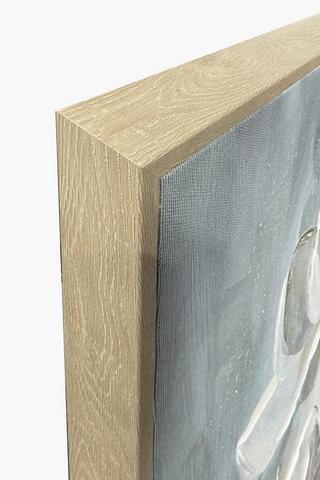 Hand Painted Magnolia Canvas, 70x100cm