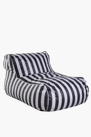 Patio Stripe Bean Bag
