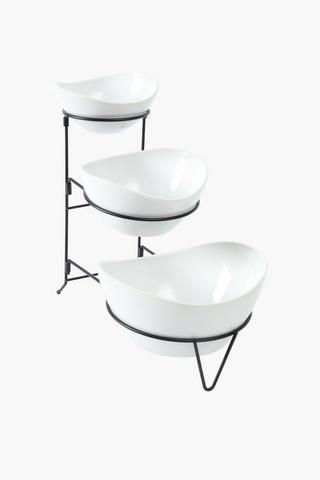 3 Piece Porcelain Server Set