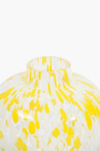 Speckle Glass Vase, 20x35cm