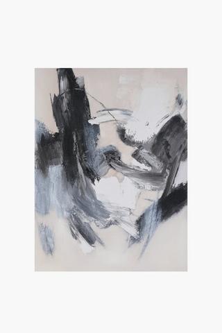 Hand Painted Strokes Canvas, 90x120cm