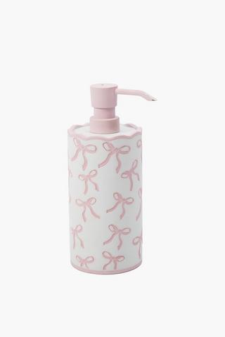 Kate Polyresin Bow Soap Dispenser