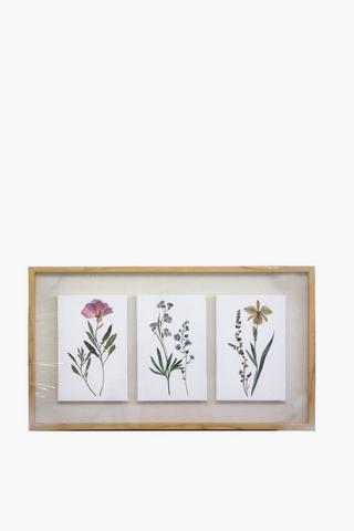 Textured Flower Box Canvas, 40x70cm
