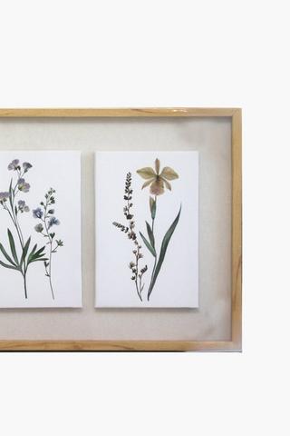 Textured Flower Box Canvas, 40x70cm